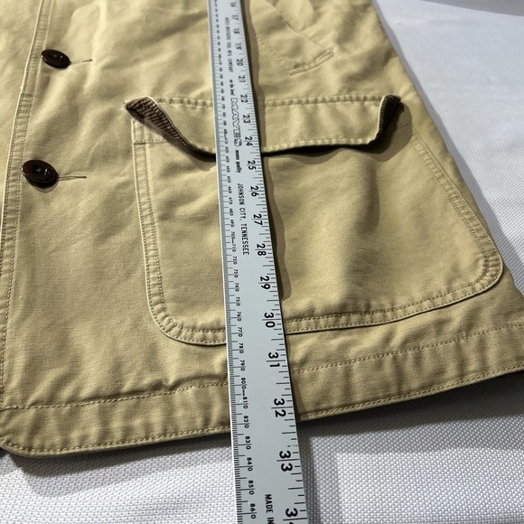 LL Bean Chore Coat Men Large Barn Field Jacket Corduroy Workwear Utility 0 WY16 - Picture 5 of 12